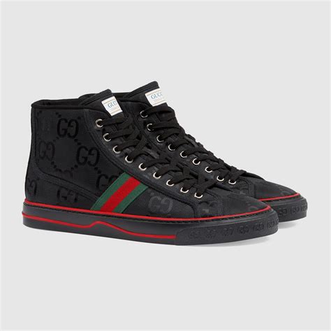 black gucci shoes for men high tops|gucci off the grid shoes.